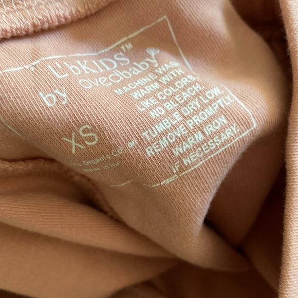 Organic Sweatpants L’b Kids ( girls)  PJ Sz S & Sz Xs long set of 2 - Picture 3 of 14